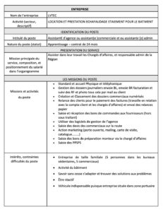 Fiche de poste Alternance Nantes 1